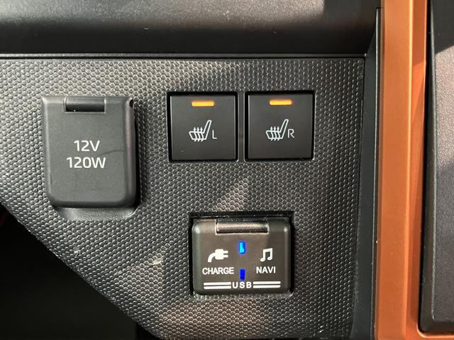 タフトＧ純正ナビ　バックモニター　フルセグＴＶ　ＣＤ　ＤＶＤ　ＵＳＢ　Ｂｌｕｅｔｏｏｔｈ　ＥＴＣ　ドラレコ　前席シートヒーター　オートライト　ＬＥＤヘッドライト　障害物センサー　電動パーキング　キーフリー（愛媛県）の中古車