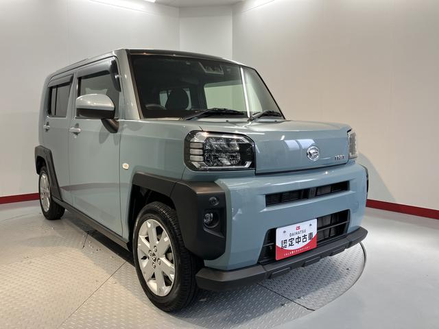 タフトＧ純正ナビ　バックモニター　フルセグＴＶ　ＣＤ　ＤＶＤ　ＵＳＢ　Ｂｌｕｅｔｏｏｔｈ　ＥＴＣ　ドラレコ　前席シートヒーター　オートライト　ＬＥＤヘッドライト　障害物センサー　電動パーキング　キーフリー（愛媛県）の中古車