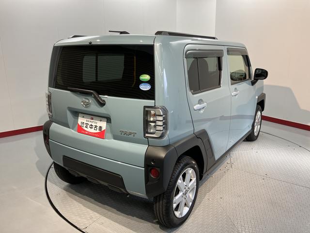 タフトＧ純正ナビ　バックモニター　フルセグＴＶ　ＣＤ　ＤＶＤ　ＵＳＢ　Ｂｌｕｅｔｏｏｔｈ　ＥＴＣ　ドラレコ　前席シートヒーター　オートライト　ＬＥＤヘッドライト　障害物センサー　電動パーキング　キーフリー（愛媛県）の中古車