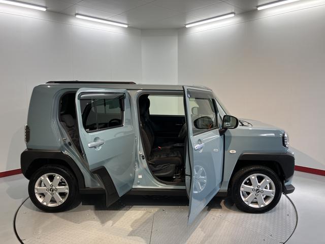 タフトＧ純正ナビ　バックモニター　フルセグＴＶ　ＣＤ　ＤＶＤ　ＵＳＢ　Ｂｌｕｅｔｏｏｔｈ　ＥＴＣ　ドラレコ　前席シートヒーター　オートライト　ＬＥＤヘッドライト　障害物センサー　電動パーキング　キーフリー（愛媛県）の中古車