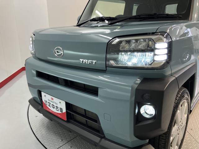 タフトＧ純正ナビ　バックモニター　フルセグＴＶ　ＣＤ　ＤＶＤ　ＵＳＢ　Ｂｌｕｅｔｏｏｔｈ　ＥＴＣ　ドラレコ　前席シートヒーター　オートライト　ＬＥＤヘッドライト　障害物センサー　電動パーキング　キーフリー（愛媛県）の中古車