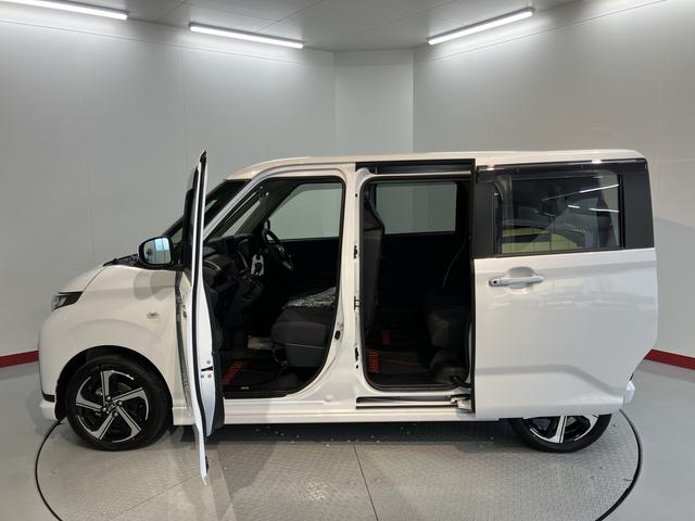 ムーヴＲＳ両側電動スライドドア　クルーズコントロール　オートライト　ＬＥＤヘッドライト　電動パーキング　障害物センサー　プッシュスタート　アイドリングストップ　電動格納ドアミラー　パノラマカメラ装着車（愛媛県）の中古車