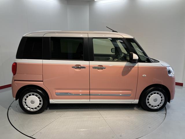 ムーヴキャンバスストライプスＧターボメモリーナビ　バックカメラフルセグＴＶ　両側電動スライドドア　プッシュスタート　電動パーキング・ホールド機能付き　アダプティブクルーズコントロール　ＬＥＤヘッドライト　フォグランプ　スマートアシスト（愛媛県）の中古車