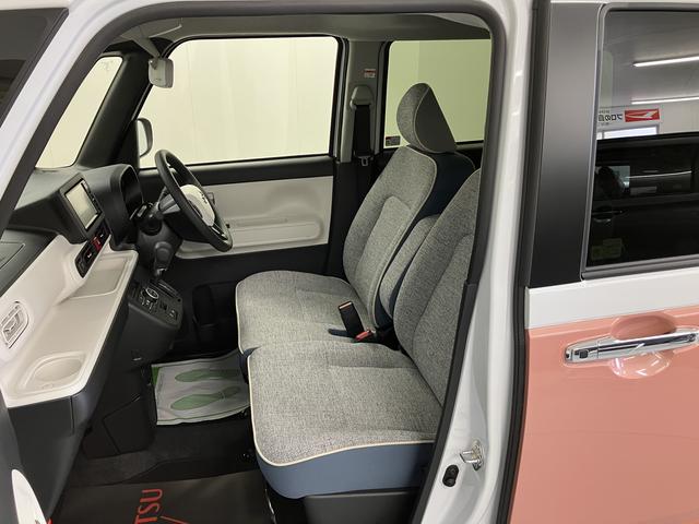 ムーヴキャンバスストライプスＧターボメモリーナビ　バックカメラフルセグＴＶ　両側電動スライドドア　プッシュスタート　電動パーキング・ホールド機能付き　アダプティブクルーズコントロール　ＬＥＤヘッドライト　フォグランプ　スマートアシスト（愛媛県）の中古車