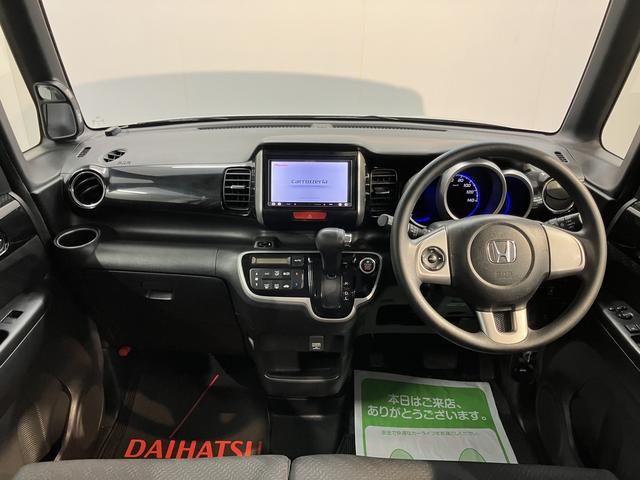N−BOXカスタムG・Aパッケージ社外ナビ フルセグTV CD Bluetooth ETC 左側電動スライドドア オートライト ディスチャージヘッドライト ベンチシート プッシュスタート 電動格納ドアミラー キーフリーシステム(愛媛県)の中古車