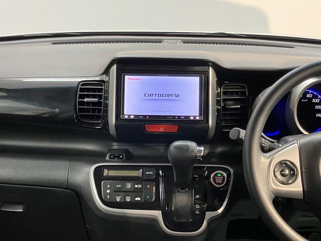 N−BOXカスタムG・Aパッケージ社外ナビ フルセグTV CD Bluetooth ETC 左側電動スライドドア オートライト ディスチャージヘッドライト ベンチシート プッシュスタート 電動格納ドアミラー キーフリーシステム(愛媛県)の中古車