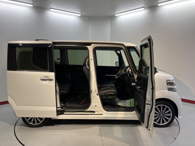 N−BOXカスタムG・ターボLパッケージCD USB ETC 両側電動スライドドア クルーズコントロール オートライト ディスチャージヘッドライト ベンチシート プッシュスタート アイドリングストップ 電動格納ドアミラー キーフリーシステム(愛媛県)の中古車