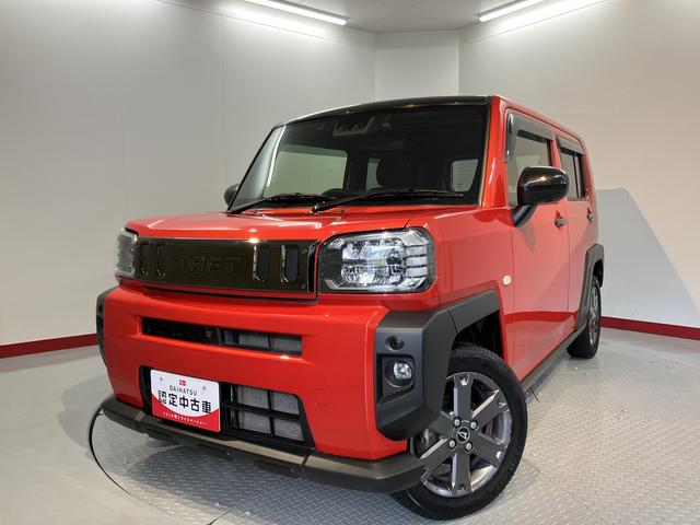 タフトG純正ナビ パノラマモニター フルセグTV CD DVD USB Bluetooth ドラレコ ETC オートライト LEDヘッドライト プッシュスタート アイドリングストップ 前席シートヒーター(愛媛県)の中古車