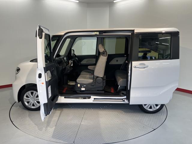 タントウェルカムシートリフトＸ福祉車両　両側電動スライドドア　プッシュスタート　アイドリングストップ車　コーナーセンサー運転席・助手席シートヒーター　オートライト　ＬＥＤヘッドライト　純正ナビ　ＣＤ　ＤＶＤ　ＵＳＢ（愛媛県）の中古車