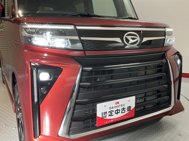 タントカスタムＸ２ＷＤ　ベンチシート　アイドリングストップ　オートライト　ＬＥＤヘッドライト　　フロントフォグランプ　電動パーキングブレーキ　両側電動スライドドア　ＣＤ　バックカメラ　純正ＥＴＣ車載器（愛媛県）の中古車