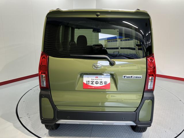 タントファンクロスターボ2WD 両側電動スライドドア ベンチシート コーナーセンサー アイドリングストップ車 オートライト オートマチックハイビーム LEDヘッドライト フロントフォグランプ 電動パーキングブレーキ(愛媛県)の中古車