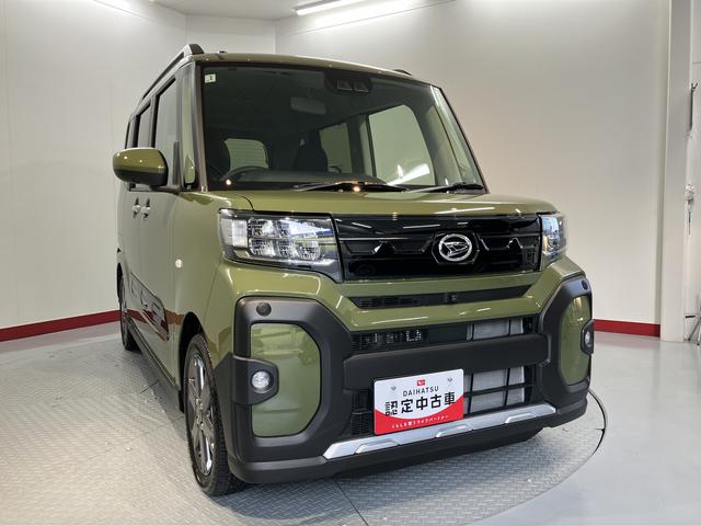 タントファンクロスターボ2WD 両側電動スライドドア ベンチシート コーナーセンサー アイドリングストップ車 オートライト オートマチックハイビーム LEDヘッドライト フロントフォグランプ 電動パーキングブレーキ(愛媛県)の中古車