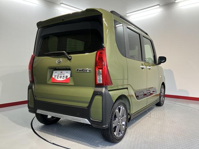 タントファンクロスターボ2WD 両側電動スライドドア ベンチシート コーナーセンサー アイドリングストップ車 オートライト オートマチックハイビーム LEDヘッドライト フロントフォグランプ 電動パーキングブレーキ(愛媛県)の中古車