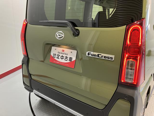 タントファンクロスターボ2WD 両側電動スライドドア ベンチシート コーナーセンサー アイドリングストップ車 オートライト オートマチックハイビーム LEDヘッドライト フロントフォグランプ 電動パーキングブレーキ(愛媛県)の中古車