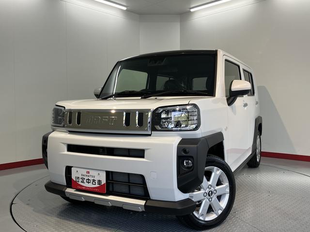 タフトＧ　クロムベンチャー２ＷＤ　オートライト　ＬＥＤヘッドライト　フロントフォグランプ　運転席・助手席シートヒーター　アイドリングストップ車　電動パーキングブレーキ　パノラマモニター　　オーディオレス　純正アルミホイール（愛媛県）の中古車