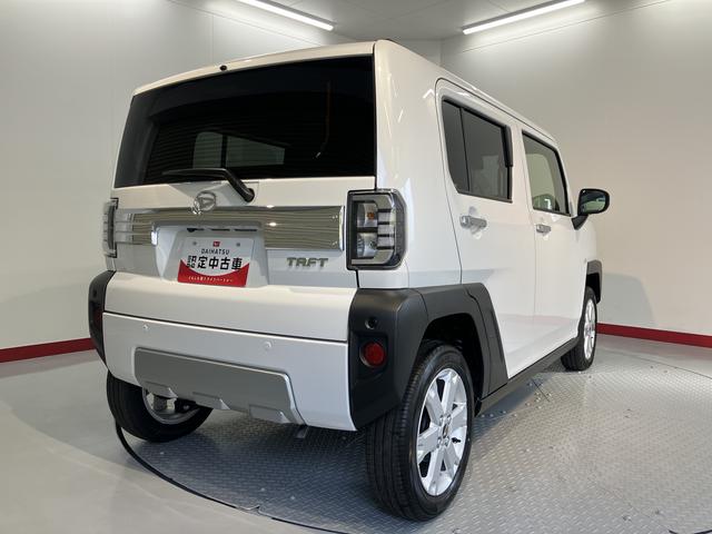 タフトＧ　クロムベンチャー２ＷＤ　オートライト　ＬＥＤヘッドライト　フロントフォグランプ　運転席・助手席シートヒーター　アイドリングストップ車　電動パーキングブレーキ　オートブレーキホールド　オーディオレス　パノラマモニター（愛媛県）の中古車