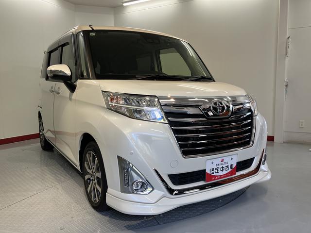 ルーミーカスタムG−T2WD 両側電動スライドドア オートライト 運転席・助手席シートヒーター クルーズコントロール LEDヘッドライト オートマチックハイビーム アイドリングストップ車 フロントフォグランプ 純正ナビ(愛媛県)の中古車