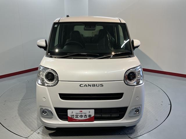 ムーヴキャンバスセオリーＧ２ＷＤ　ベンチシート　両側電動スライドドア　オートライト　ＬＥＤヘッドライトフロントフォグランプ　アイドリングストップ車　運転席・助手席シートヒーター　電動パーキングブレーキ　パノラマモニター（愛媛県）の中古車