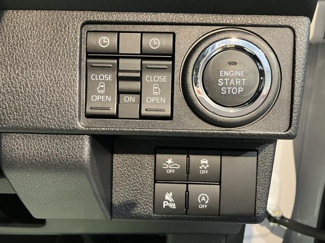 ムーヴキャンバスセオリーＧ２ＷＤ　ベンチシート　両側電動スライドドア　オートライト　ＬＥＤヘッドライトフロントフォグランプ　アイドリングストップ車　運転席・助手席シートヒーター　電動パーキングブレーキ　パノラマモニター（愛媛県）の中古車