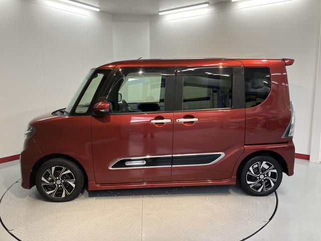 タントカスタムＸスタイルセレクション２ＷＤ　ベンチシート　両側電動スライドドア　アイドリングストップ車　オートライト　ＬＥＤヘッドライト　フロントフォグランプ　運転席・助手席シートヒーター　プッシュスタート　純正ナビ　ＣＤ　ＤＶＤ（愛媛県）の中古車