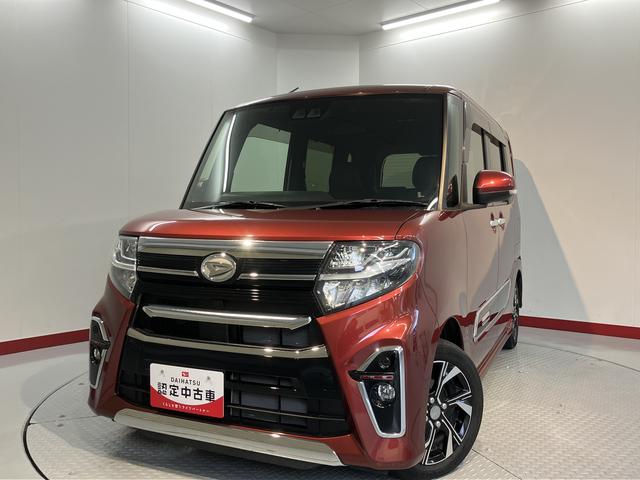 タントカスタムＸスタイルセレクション２ＷＤ　ベンチシート　両側電動スライドドア　アイドリングストップ車　オートライト　ＬＥＤヘッドライト　フロントフォグランプ　運転席・助手席シートヒーター　プッシュスタート　純正ナビ　ＣＤ　ＤＶＤ（愛媛県）の中古車