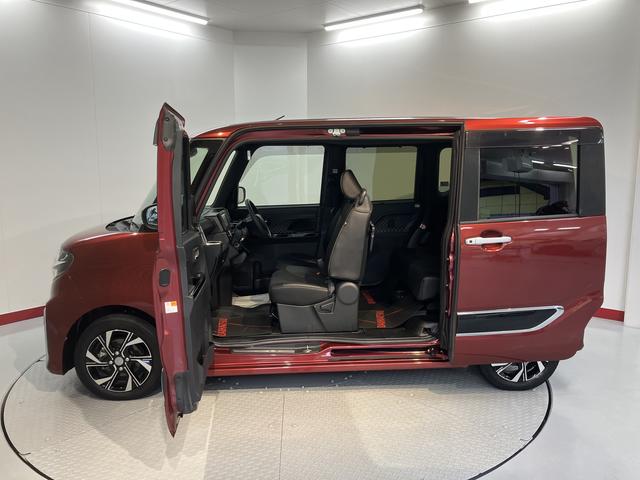 タントカスタムＸスタイルセレクション２ＷＤ　ベンチシート　両側電動スライドドア　アイドリングストップ車　オートライト　ＬＥＤヘッドライト　フロントフォグランプ　運転席・助手席シートヒーター　プッシュスタート　純正ナビ　ＣＤ　ＤＶＤ（愛媛県）の中古車