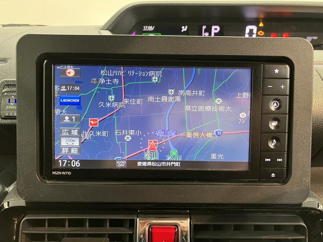 タントカスタムＸスタイルセレクション２ＷＤ　ベンチシート　両側電動スライドドア　アイドリングストップ車　オートライト　ＬＥＤヘッドライト　フロントフォグランプ　運転席・助手席シートヒーター　プッシュスタート　純正ナビ　ＣＤ　ＤＶＤ（愛媛県）の中古車