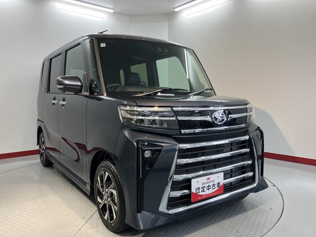 タントカスタムＸリミテッドＥＴＣ　両側電動スライドドア　オートライト　ＬＥＤヘッドライト　前席シートヒーター　電動パーキング　クルーズコントロール　プッシュスタート　アイドリングストップ　障害物センサー　バックカメラ装着車（愛媛県）の中古車