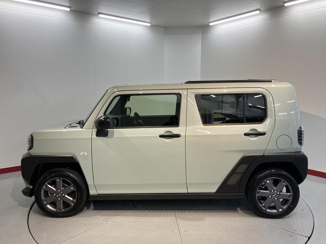 タフトＧ　ダーククロムベンチャー前席シートヒーター　クルーズコントロール　オートライト　ＬＥＤヘッドライト　プッシュスタート　アイドリングストップ　障害物センサー　電動パーキング　電動格納ドアミラー　Ｂｌｕｅｔｏｏｔｈ　ＵＳＢ（愛媛県）の中古車