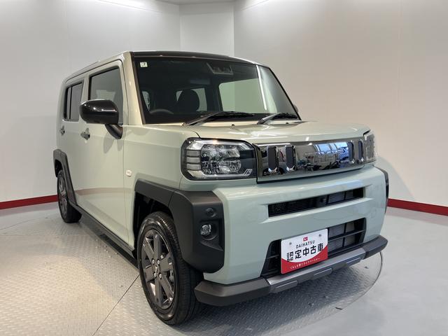 タフトＧ　ダーククロムベンチャー前席シートヒーター　クルーズコントロール　オートライト　ＬＥＤヘッドライト　プッシュスタート　アイドリングストップ　障害物センサー　電動パーキング　電動格納ドアミラー　Ｂｌｕｅｔｏｏｔｈ　ＵＳＢ（愛媛県）の中古車