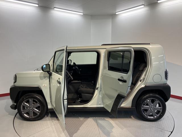 タフトＧ　ダーククロムベンチャー前席シートヒーター　クルーズコントロール　オートライト　ＬＥＤヘッドライト　プッシュスタート　アイドリングストップ　障害物センサー　電動パーキング　電動格納ドアミラー　Ｂｌｕｅｔｏｏｔｈ　ＵＳＢ（愛媛県）の中古車