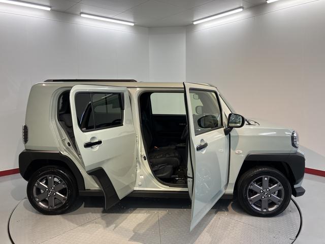 タフトＧ　ダーククロムベンチャー前席シートヒーター　クルーズコントロール　オートライト　ＬＥＤヘッドライト　プッシュスタート　アイドリングストップ　障害物センサー　電動パーキング　電動格納ドアミラー　Ｂｌｕｅｔｏｏｔｈ　ＵＳＢ（愛媛県）の中古車