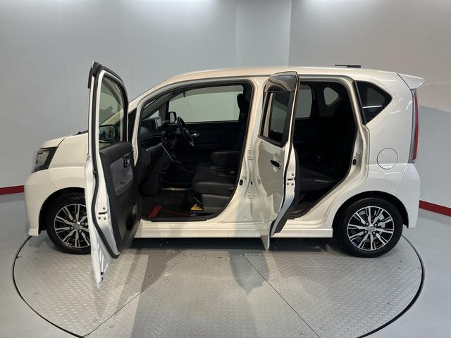 ムーヴカスタム　Ｘ　ハイパーＳＡ純正ナビ　バックカメラ　ＳＡ　プッシュスタート　キーフリーシステム　ＬＥＤヘッドライト　オートライト　ＥＴＣ　ドライブレコーダー　純正アルミホイール　電動格納ミラー　アイドリングストップ（愛媛県）の中古車