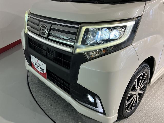 ムーヴカスタム　Ｘ　ハイパーＳＡ純正ナビ　バックカメラ　ＳＡ　プッシュスタート　キーフリーシステム　ＬＥＤヘッドライト　オートライト　ＥＴＣ　ドライブレコーダー　純正アルミホイール　電動格納ミラー　アイドリングストップ（愛媛県）の中古車