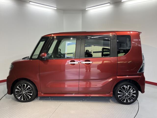 タントカスタムRS純正ナビ バックモニター フルセグTV CD DVD USB Bluetooth ETC 両側電動スライドドア 障害物センサー オートライト LEDヘッドライト 前席シートヒーター プッシュスタート(愛媛県)の中古車