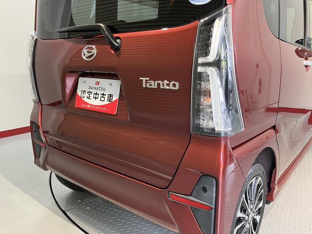 タントカスタムRS純正ナビ バックモニター フルセグTV CD DVD USB Bluetooth ETC 両側電動スライドドア 障害物センサー オートライト LEDヘッドライト 前席シートヒーター プッシュスタート(愛媛県)の中古車