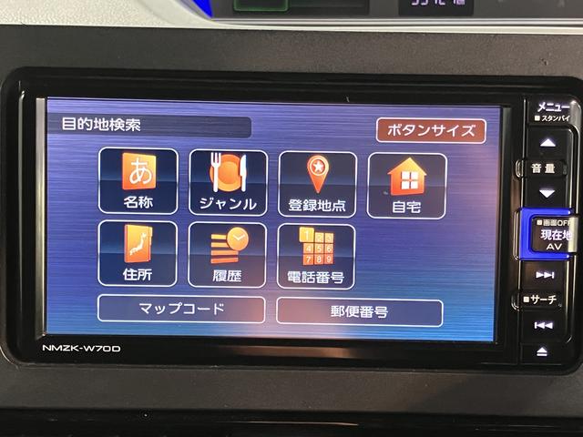 タントカスタムRS純正ナビ バックモニター フルセグTV CD DVD USB Bluetooth ETC 両側電動スライドドア 障害物センサー オートライト LEDヘッドライト 前席シートヒーター プッシュスタート(愛媛県)の中古車