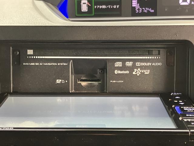 タントカスタムRS純正ナビ バックモニター フルセグTV CD DVD USB Bluetooth ETC 両側電動スライドドア 障害物センサー オートライト LEDヘッドライト 前席シートヒーター プッシュスタート(愛媛県)の中古車