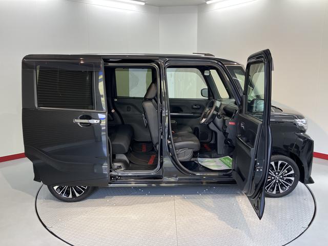 タントカスタムRSディスプレイオーディオ バックカメラ 地上デジタルTV 両側電動スライドドア プッシュスタート 前席シートヒーター 電動パーキング クルーズコントロール LEDヘッドライト オートライト(愛媛県)の中古車