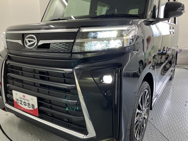 タントカスタムRSディスプレイオーディオ バックカメラ 地上デジタルTV 両側電動スライドドア プッシュスタート 前席シートヒーター 電動パーキング クルーズコントロール LEDヘッドライト オートライト(愛媛県)の中古車