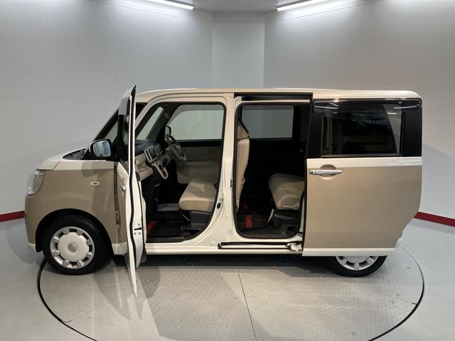 ムーヴキャンバスX SAIII純正ナビ バックカメラ 地上デジタルTV ドライブレコーダー ETC プッシュスタート 両側電動スライドドア アイドリングストップ オートライト SAIII キーフリーシステム(愛媛県)の中古車