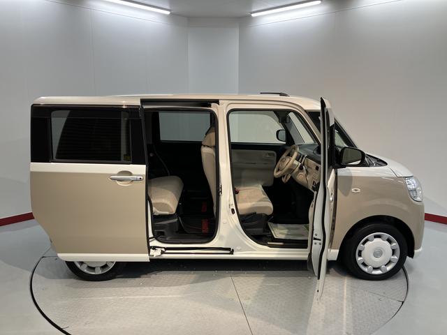 ムーヴキャンバスX SAIII純正ナビ バックカメラ 地上デジタルTV ドライブレコーダー ETC プッシュスタート 両側電動スライドドア アイドリングストップ オートライト SAIII キーフリーシステム(愛媛県)の中古車