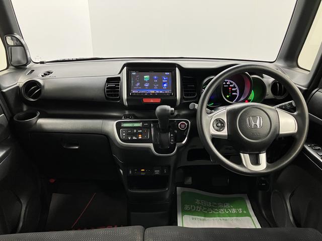 Ｎ−ＢＯＸＧ　ＳＳパッケージ両側電動スライドドア　メモリーナビ　フルセグＴＶ　ＥＴＣ車載器　オートライト　ディスチャージヘッドライト　フォグランプ　プッシュスタート　前席シートヒーター　オートエアコン　電動格納ドアミラー（愛媛県）の中古車