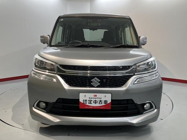 ソリオバンディットハイブリッドＭＶ両側電動スライドドア　メモリーナビ　フルセグＴＶ　パノラマモニター　ＥＴＣ車載器　クルーズコントロール　オートライト　ＬＥＤヘッドライト　フォグランプ　プッシュスタート　ブレーキサポートシステム（愛媛県）の中古車