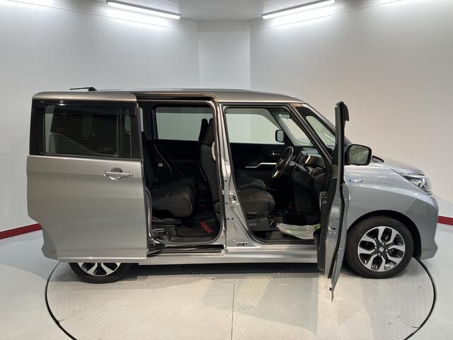 ソリオバンディットハイブリッドＭＶ両側電動スライドドア　メモリーナビ　フルセグＴＶ　パノラマモニター　ＥＴＣ車載器　クルーズコントロール　オートライト　ＬＥＤヘッドライト　フォグランプ　プッシュスタート　ブレーキサポートシステム（愛媛県）の中古車