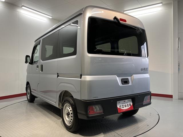 ハイゼットカーゴＤＸ２ＷＤ　コーナーセンサー　アイドリングストップ車　オートライト　オートマチックハイビーム　ハロゲンヘッドライト　ＡＭ　ＦＭ　マニュアルエアコン　運転席・助手席エアバッグ（愛媛県）の中古車