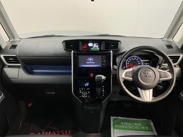 ルーミーカスタムＧ　Ｓプッシュスタート　両側電動スライドドア　アイドリングストップ車　オートライト　ＬＥＤヘッドライト　フロントフォグランプ　純正ナビ　ＣＤ　ＤＶＤ　フルセグＴＶ　ＳＤ　Ｂｌｕｅｔｏｏｔｈ　ＥＴＣ車載器（愛媛県）の中古車