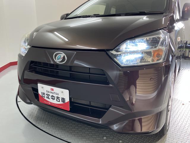 ミライースX SAIII2WD コーナーセンサー アイドリングストップ車 オートマチックハイビーム LEDヘッドライト 盗難防止装置 純正CDデッキ CD AM FM AUX マニュアルエアコン 運転席・助手席エアバッグ(愛媛県)の中古車