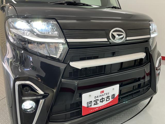 タントカスタムＸプッシュスタート　両側電動スライドドア　コーナーセンサー　アイドリングストップ車　オートライトオートマチックハイビーム　ＬＥＤヘッドライト　フロントフォグランプ　純正ナビ　ＣＤ　ＤＶＤ　フルセグＴＶ（愛媛県）の中古車