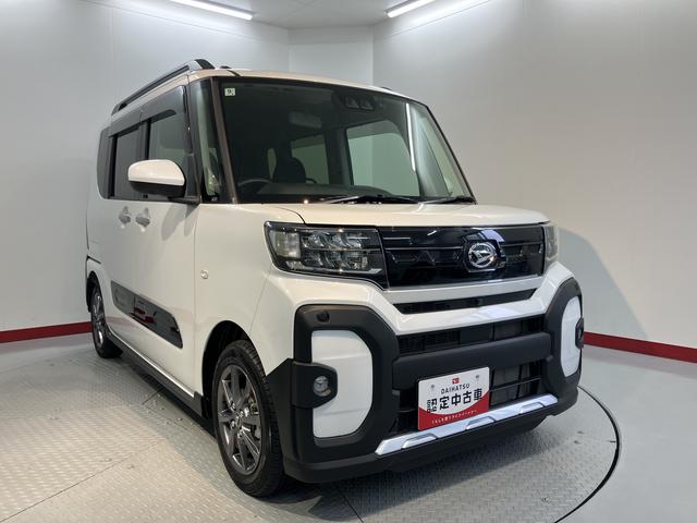 タントファンクロス純正ナビ　パノラマモニター　フルセグＴＶ　ＣＤ　ＤＶＤ　ＵＳＢ　Ｂｌｕｅｔｏｏｔｈ　ドラレコ　両側電動スライドドア　オートライト　ＬＥＤヘッドライト　前席シートヒーター　電動パーキング　障害物センサー（愛媛県）の中古車